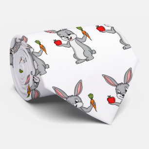 Corbata Conejo de conejo con verduras personalizado
