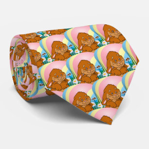 Corbata Conejo De Conejo De Semana Santa Y Huevo De Pascua