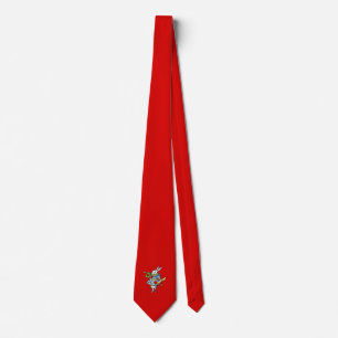 Corbata Conejo en Alice in Wonderland (rojo) -