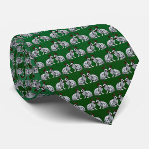 Corbata Conejo inglés Frenesí Tie Dbl Siided (Mezcla Verde