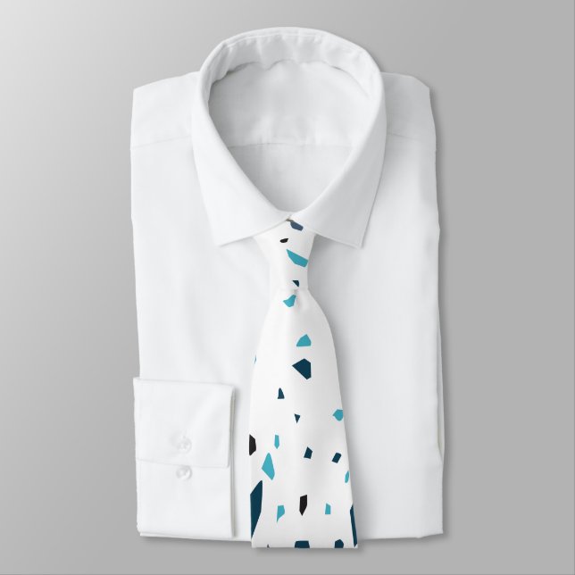 Corbata Confetti azul (Atado)