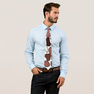 Corbata Confitería de dulces de chocolate