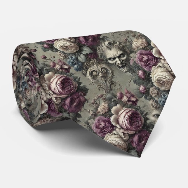 Corbata Conflictos Eternos - Victoriano Gótico (Enrollado)