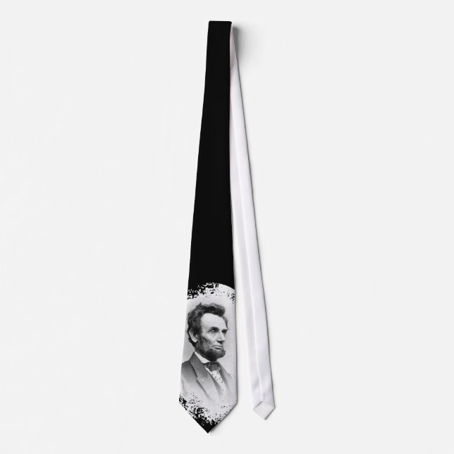 Corbata Conmemorativo bicentenario de Abraham Lincoln (Anverso)