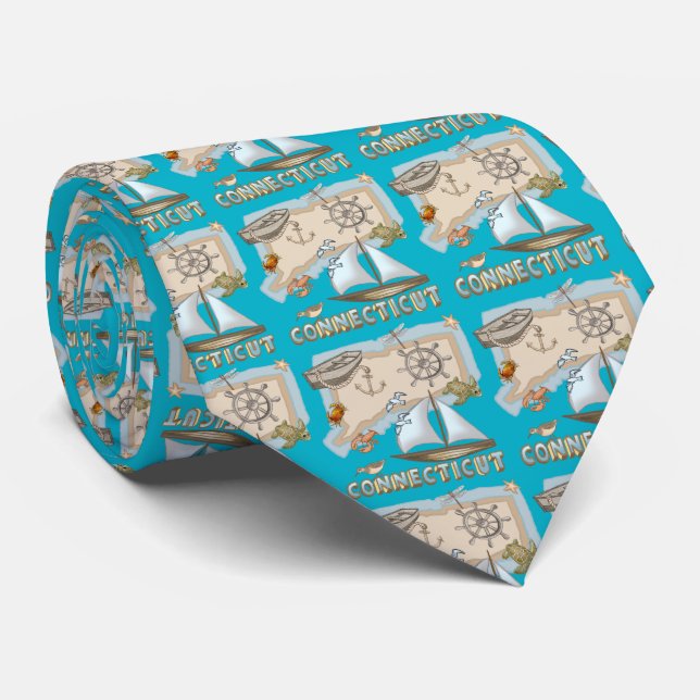 Corbata Connecticut (Enrollado)