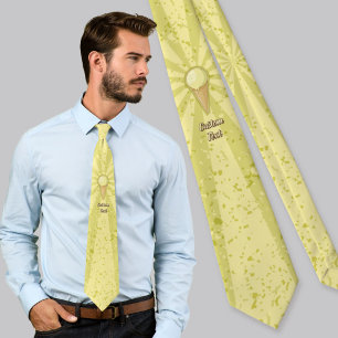 Corbata Cono de helado de una bola