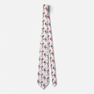 Corbata Cool Cats Feliz Navidad