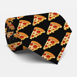 Corbata cool Italian pizza tiled pattern 