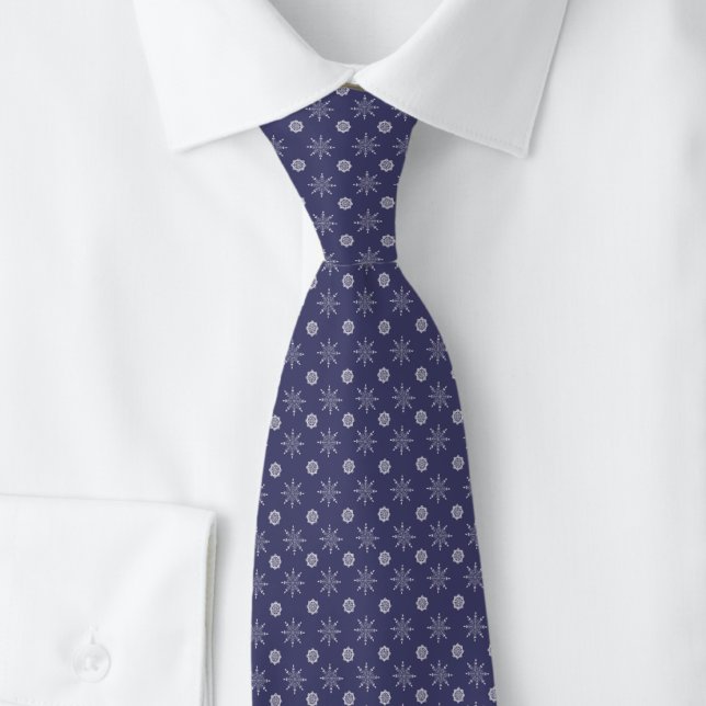 Corbata Copo de Nieve de Navidad (Subido por el creador)