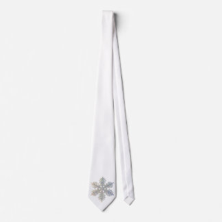 Corbata Copo de nieve Purpurinoso