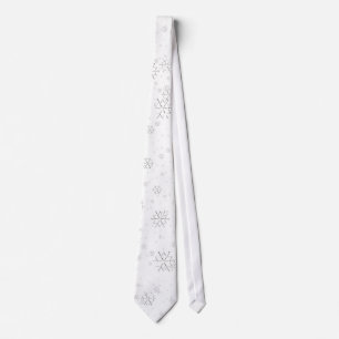 Corbata Copos de nieve