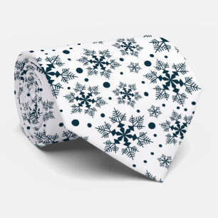 Corbata Copos de nieve