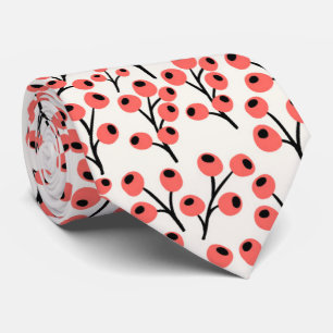 Corbata Coral Floral Botánica