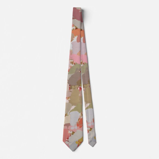 Corbata Coral Paint Splatter tie (Anverso)