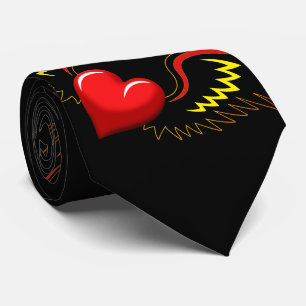 Corbata Corazón alado
