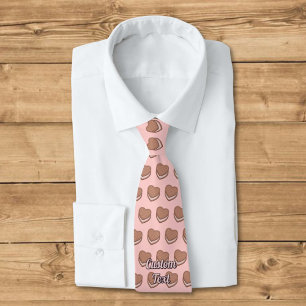 Corbata Corazón Biscuit Tie