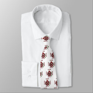 Corbata Corazón de Granada AMOR San Valentín
