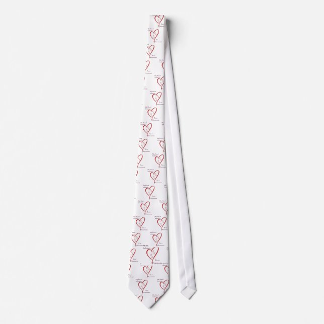 Corbata Corazón de Habana Pertenece (Anverso)