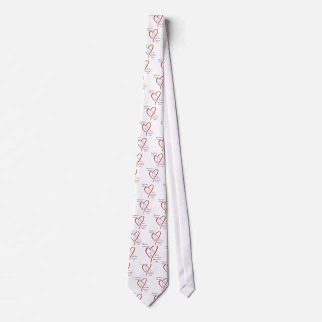 Corbata Corazón de perro de montaña caucásico pertenece (Anverso)