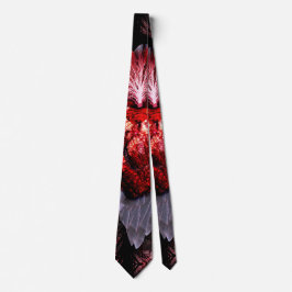 Corbata Corazón en llamas