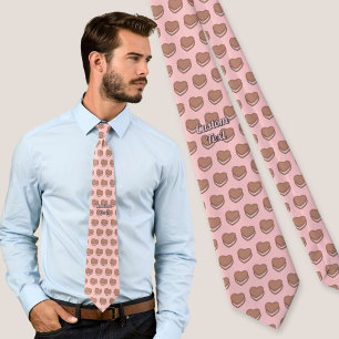 Corbata Corazón Galleta Lazo