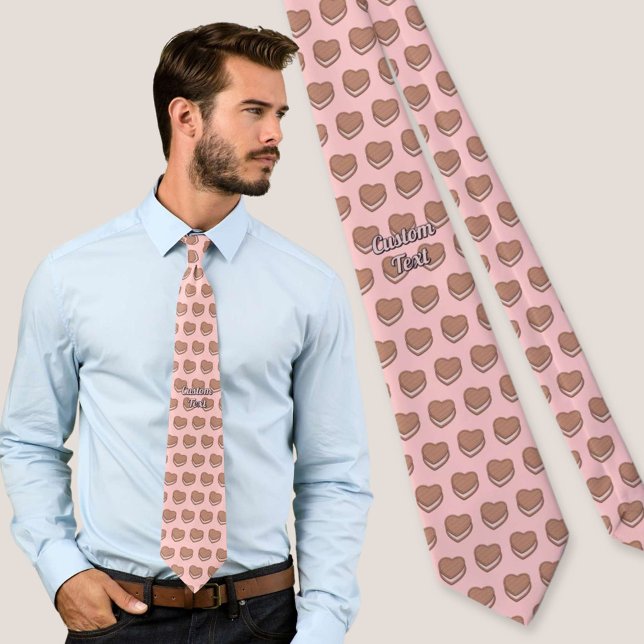 Corbata Corazón Galleta Lazo (Subido por el creador)