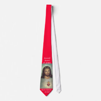 Corbata Corazón sagrado de Jesús