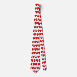 Corbata Corazones de San Valentín enamorados