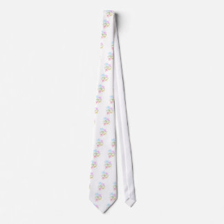 Corbata Corazones entrelazados cuerda enredada fuegos arti
