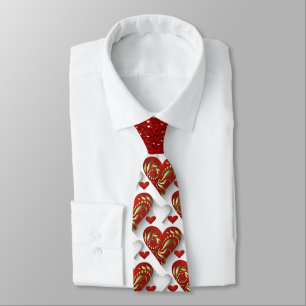 Corbata Corazones Sofisticados se emborrachan