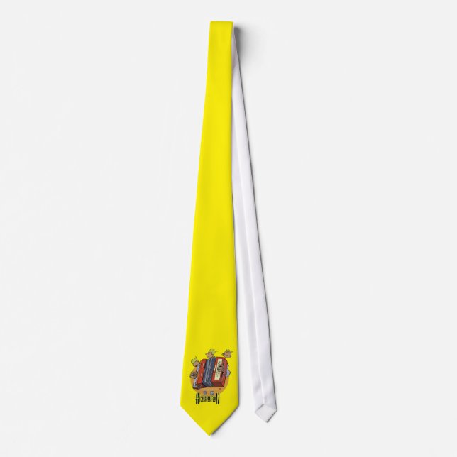 Corbata Corbata- Acordeon Dibujante (Anverso)