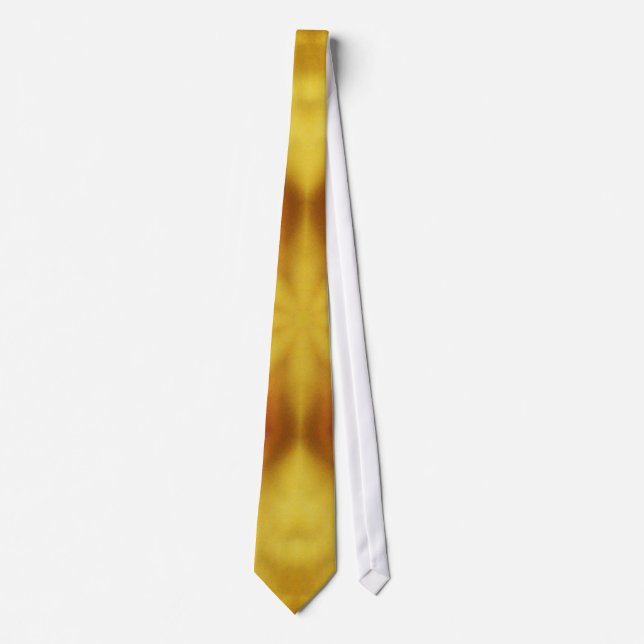 Corbata Corbata, Oro Abstracto Kscope, Imagen Personalizab (Anverso)