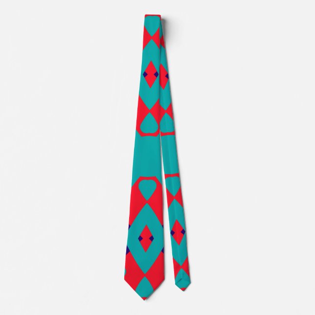Corbata Corbata, un diseño de patrón de impresión de tela  (Anverso)