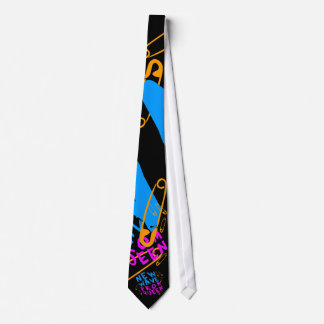 Corbata Corey Tiger 80 Vintage New Wave Prom Reina