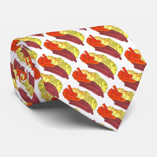 Corbata Corned Beef and Cabbage St. (Enrollado)