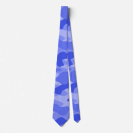 Corbata Cornflower Blue Monocolor Camo