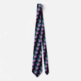 Corbata CORNUCOPIA Bright Purple Green