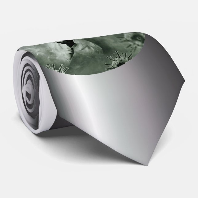 Corbata Coronavirus Nurse (Enrollado)