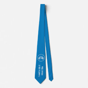 Corbata Correr en bicicleta