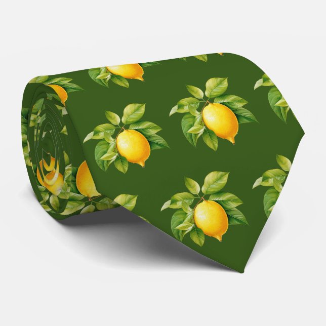 Corbata Cortar el lémino de limón (Enrollado)