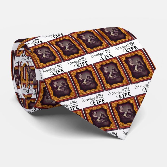 Corbata Coser es mi vida (Enrollado)