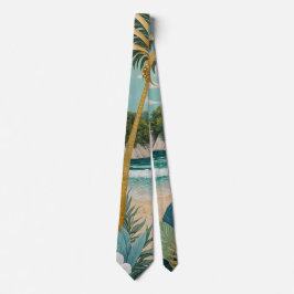 Corbata Costas doradas