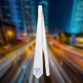 Corbata Costilla del símbolo del orgullo trans