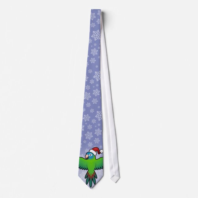 Corbata Cotorra de Navidad / Loriquito / Loro (Anverso)
