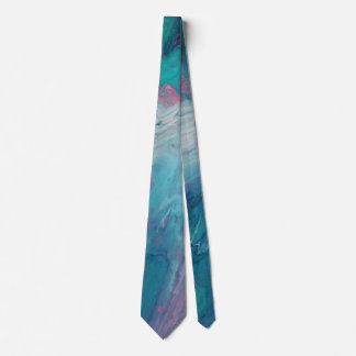 Corbata Cotton Candy Dreams Fluid Art