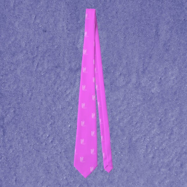Corbata Cowboy Boots Stars Pink Pattern (A tie with a pattern of pink cowboy boots.)