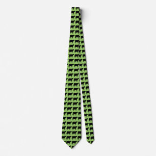 Corbata Cows - Green 99CC66