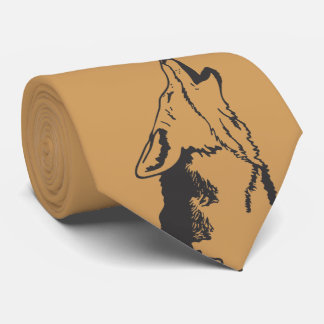 Corbata Coyote en el oro