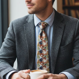 Corbata Cozy Botanical – Earthy Floral 