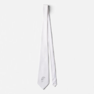 Corbata Cráneo gris claro